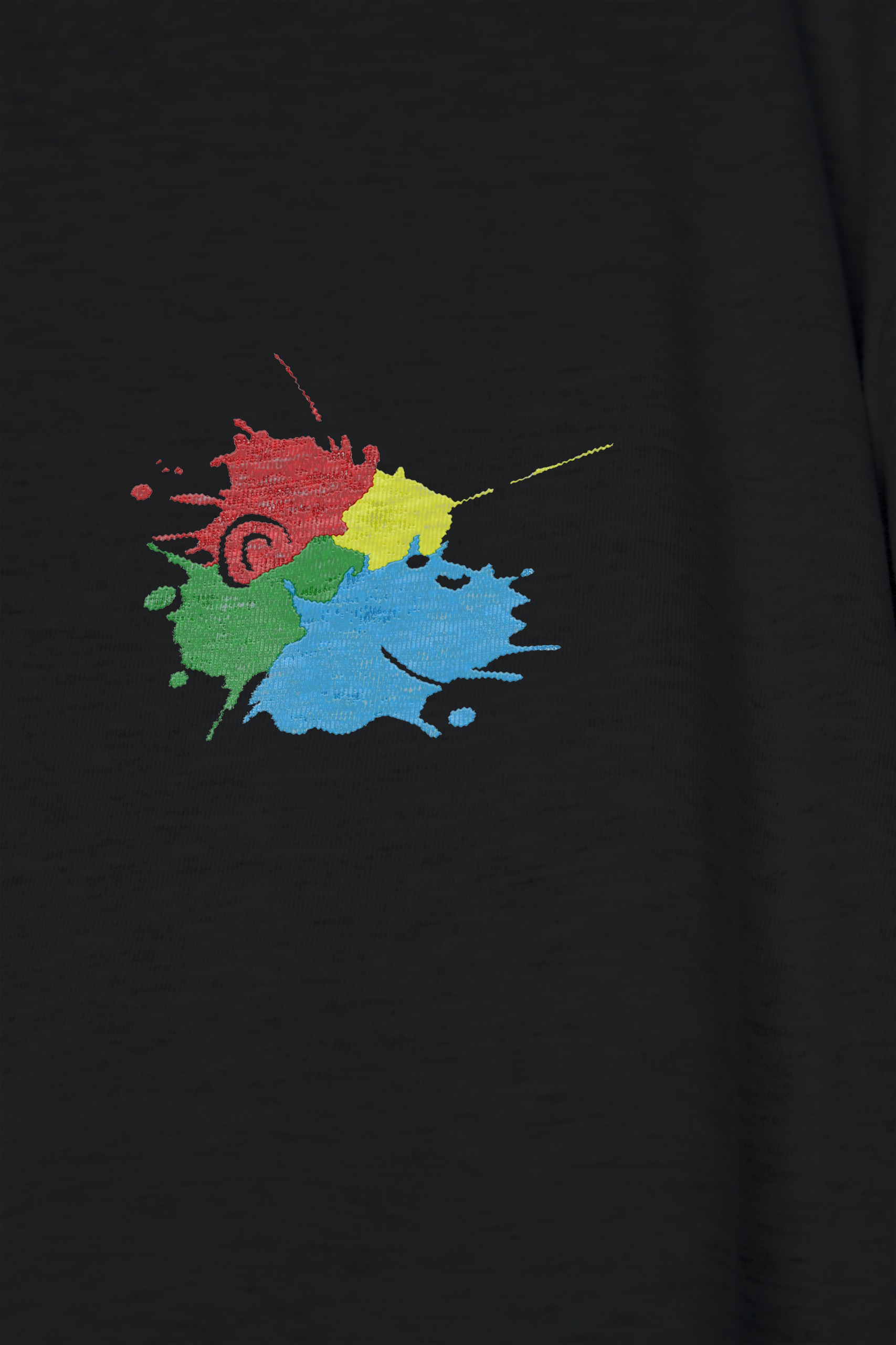 artsmonkey xx basic shirt black – Bild 6