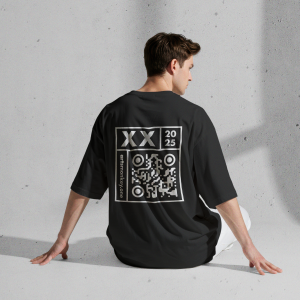 artsmonkey xx basic shirt black